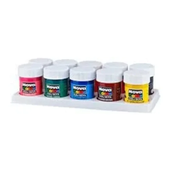 Nova Color 25 cc 10 Renk Guaj Boya
