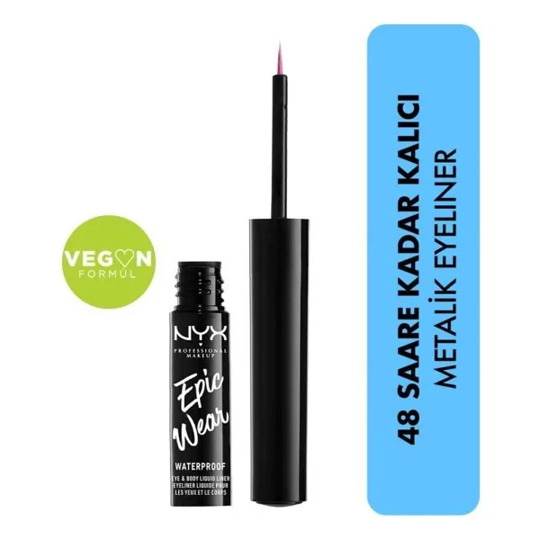 NYX Epic Wear Metallic Liquid Eyeliner