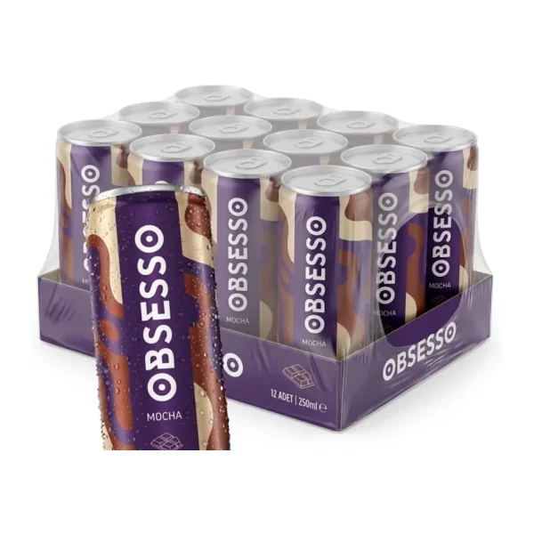 Obsesso Iced Coffee Mocha Soğuk Kahve 250 ml 12'li