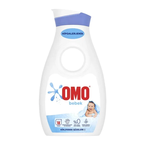 Omo Bebek Hassas Ciltler için Sıvı Deterjan 900 ml