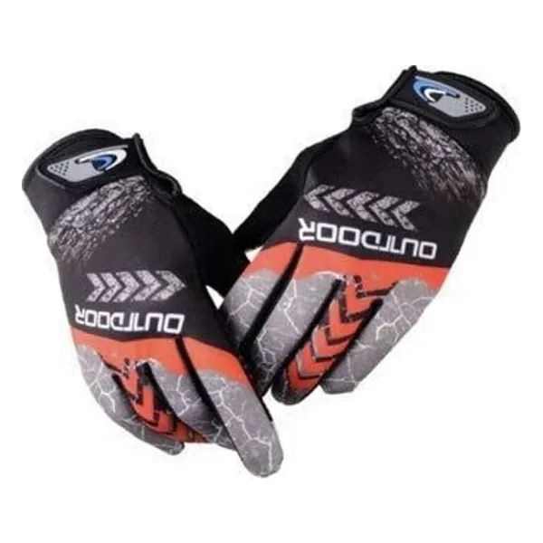 Outdoor Mtb Mevsimlik Tam Parmak Bisiklet Eldiveni Large Eldiven