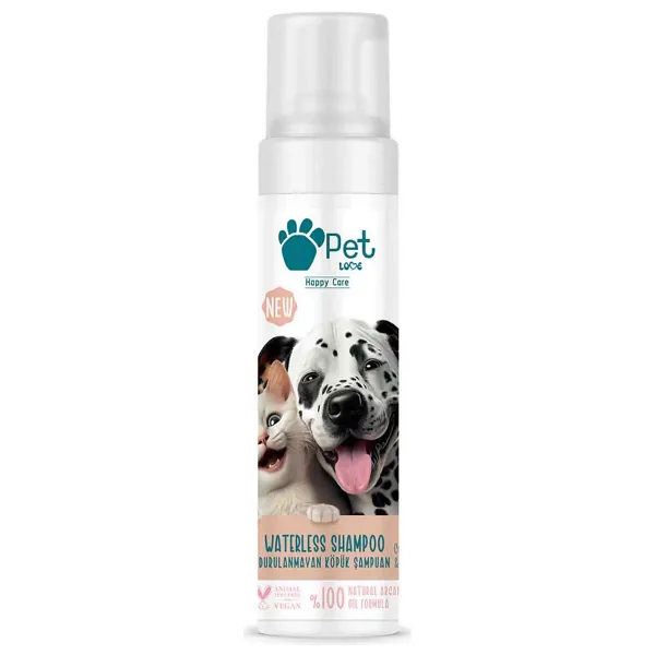 Pet Love 225 ml Köpük Kedi Köpek Şampuanı