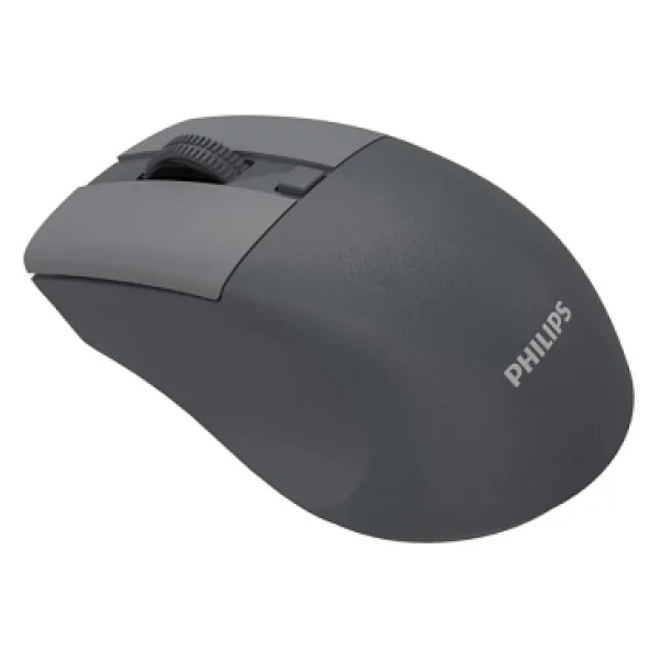 Philips SPK7528G Gri Sessiz Optik Kablosuz Mouse