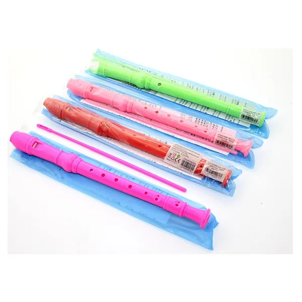 Renkli Plastik Flüt