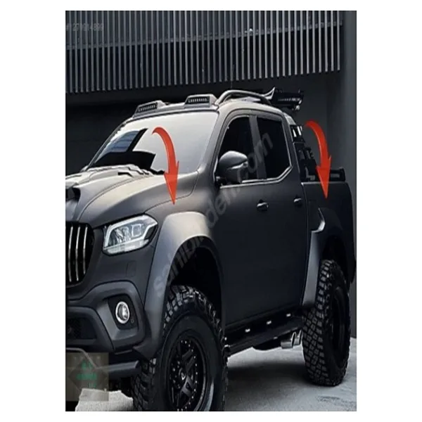 Roal Tunıng Mercedes x Class Jumbo Dodik Çamurluk Kaplama 2017+
