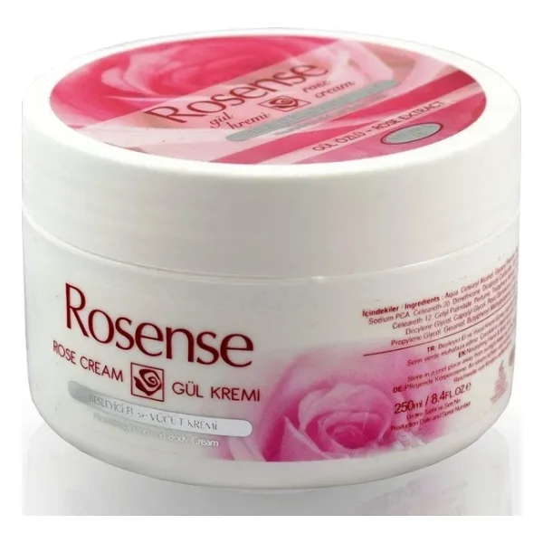 Rosense Gül Özlü Besleyici 250 ml El ve Vücut Kremi
