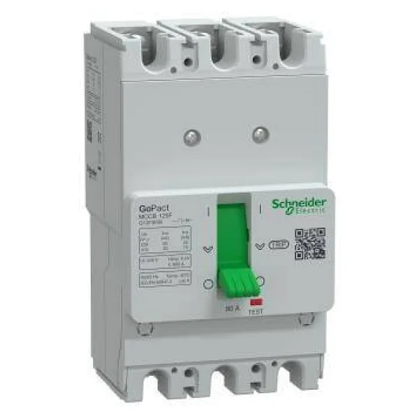 Schneider G12F3F80 3x80 A 30 kA Termik Manyetik Sabit Şalter