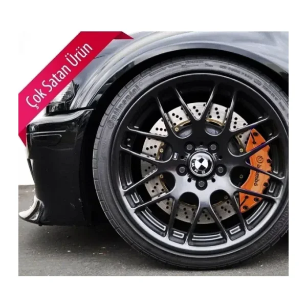 Seat Leon Uyumlu Brembo Turuncu Kaliper Kapağı 4 Parça Ön Arka Set