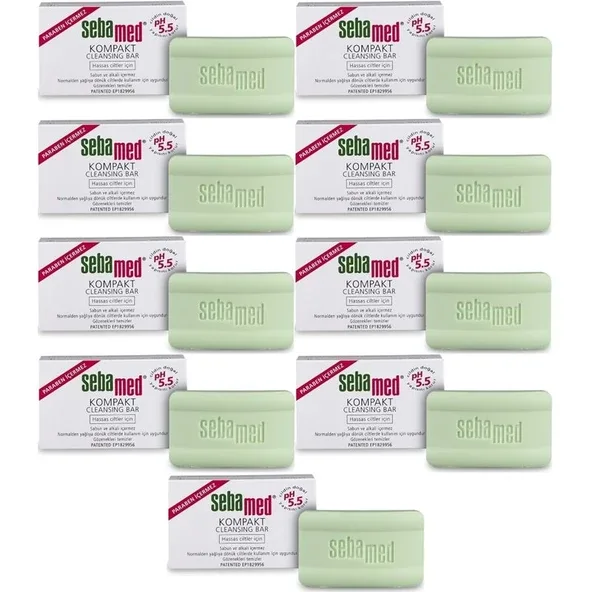 Sebamed Hassas Ciltler için 100 gr 9 Adet Kompakt Sabun