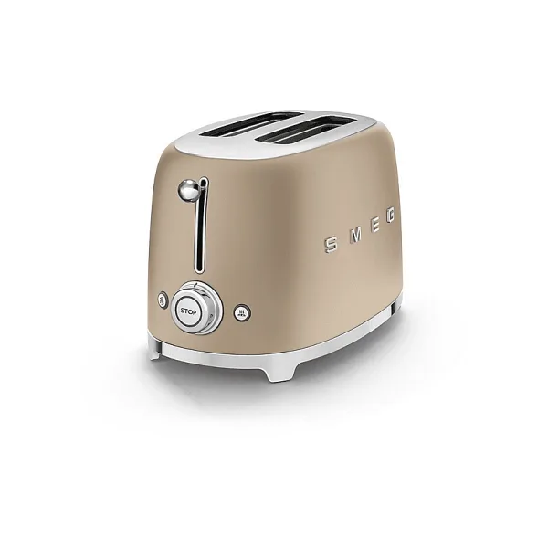Smeg Retro TSF01CHMEU Mat Gold Ekmek Kızartma Makinesi