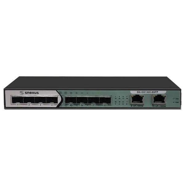 SNEXUS SN-GS1300-8SFP Fiber Omurga Switch | 8 SFP Port