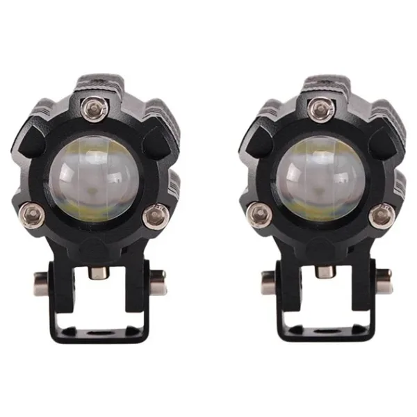 Space Offroad Sis Lambası Beyaz-sarı (6.5 Cm X 4.5cm 6.5cm ) 10w 12-80v Set / Lass347