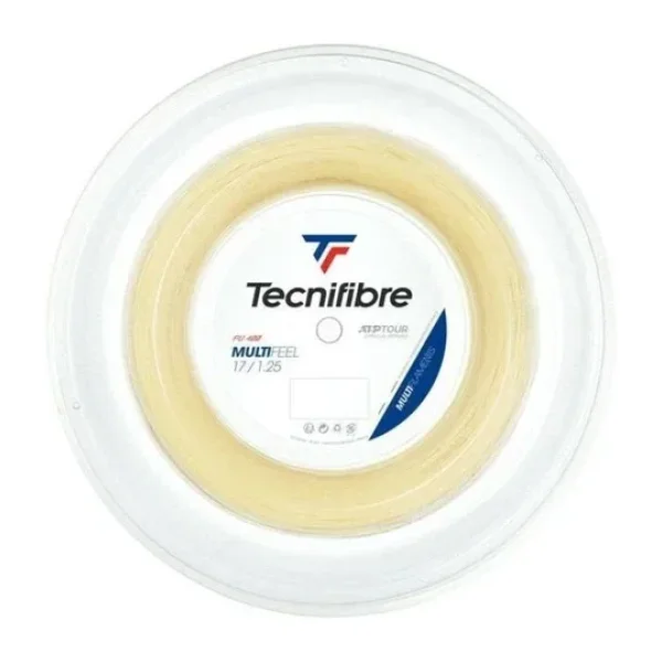 Tecnifibre Multifeel Natural 17/1.25 200m Rulo Kordaj 02RMU125XN