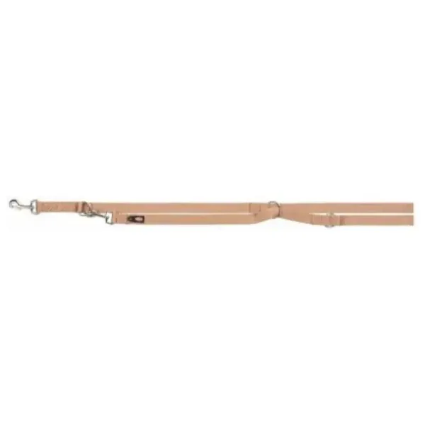 Trixie Premium 2m/20 mm Gezdirme Kayışı - Karamel