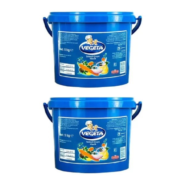 VEGETA KLASİK ÇEŞNİ 5 KG. X 2 ADET