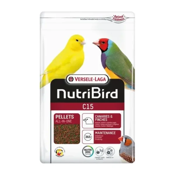 Versele Laga Nutribird C15 3 kg Kanarya ve Finch Pelet Yem