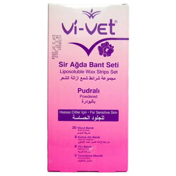 Vi-Vet Pudralı Hassas Ciltler için 41'li Sir Ağda Bandı