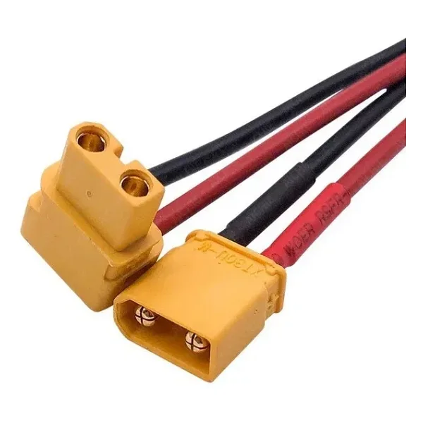 XT30ULW 90C Dişi-Erkek Lipo Pil Şarj Kablosu Seti 10cm