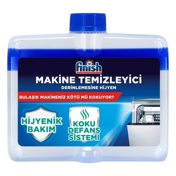 2 Adet Finish Bulaşık Makinesi Temizleyici 250 Ml