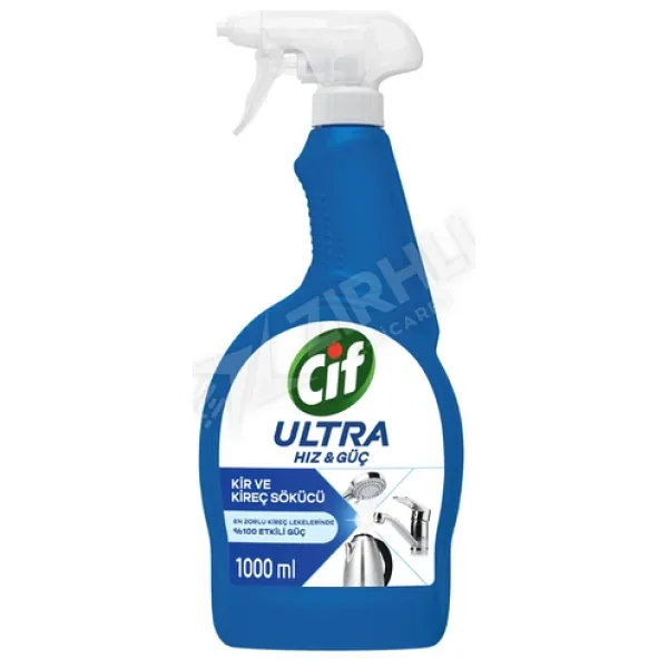 4 Adet Cif Sprey Ultra Hız Banyo 1000 ml