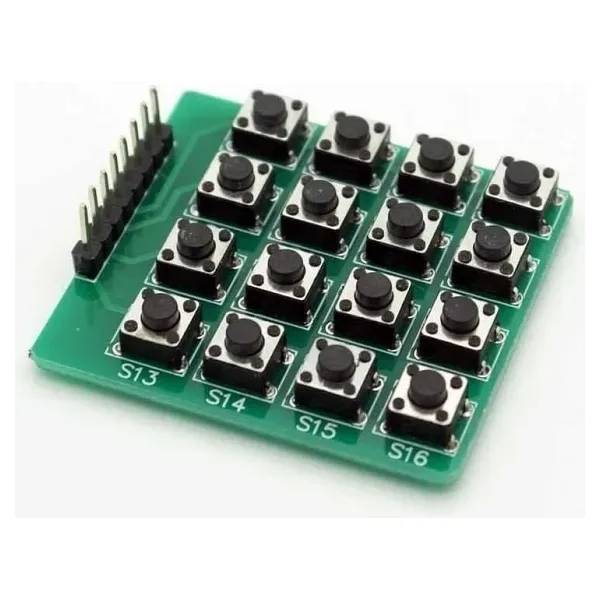 4x4 Push Buton Keypad