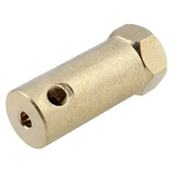 6mm Motor Şaftı ile Uyumlu Hex Tekerlek Kaplini