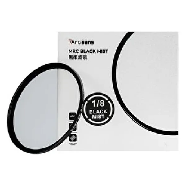 7Artisans 62mm 1/8 Black Mist Filtre