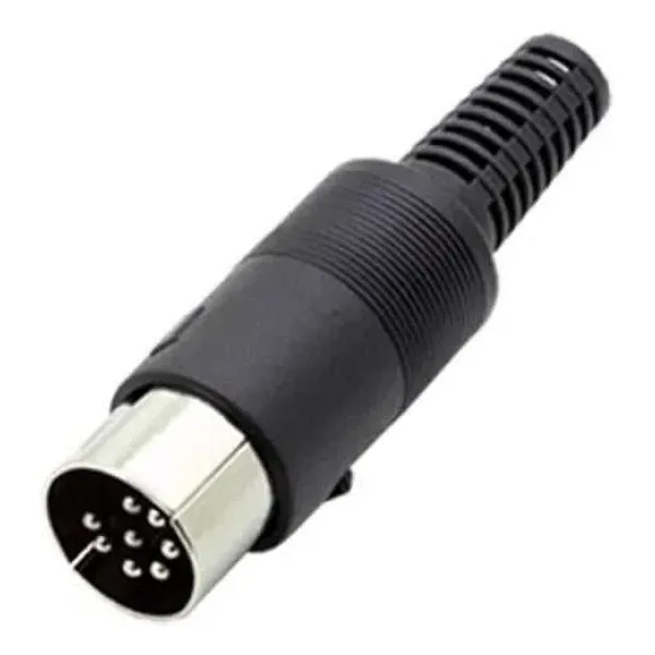 8 Pin Erkek DIN Konnektör