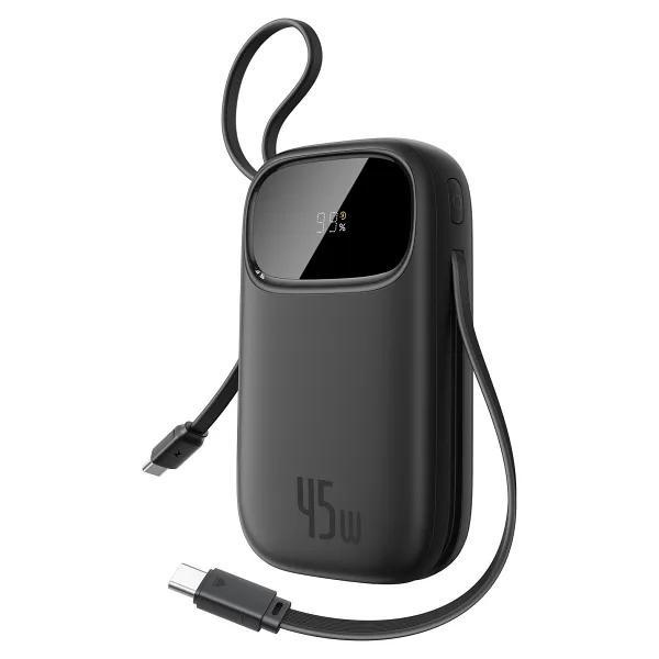 Baseus EnerFill FC31 Siyah 10000 mAh Hızlı Şarj Powerbank
