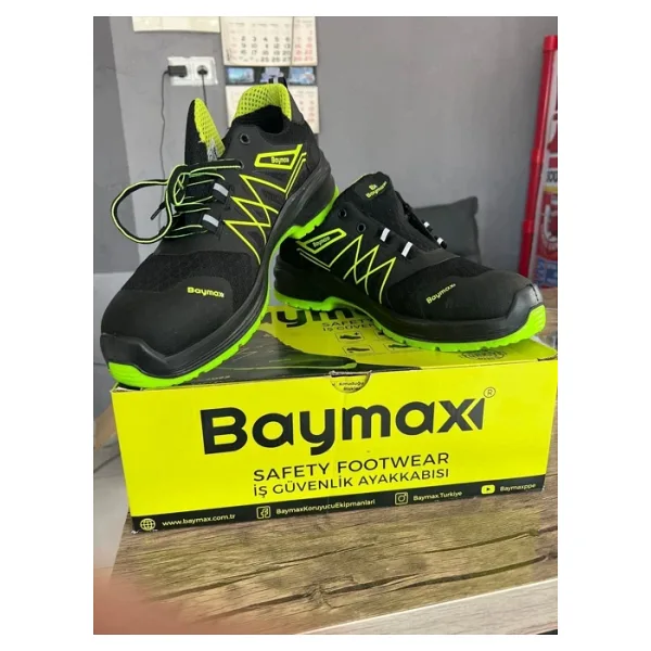Baymax Golden Armor Air Max Bagcıklı Iş Güvenlik Ayakkabısı