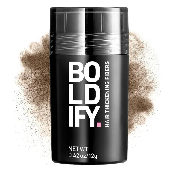Boldify Saç Dolgunlaştırıcı Kapatıcı Fiber Toz Açık Kahverengi 12Gr