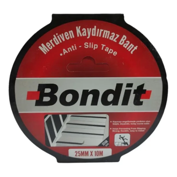 Bondit Bnmk2510 Kaydırmaz Bant 25mmx10mt Siyah
