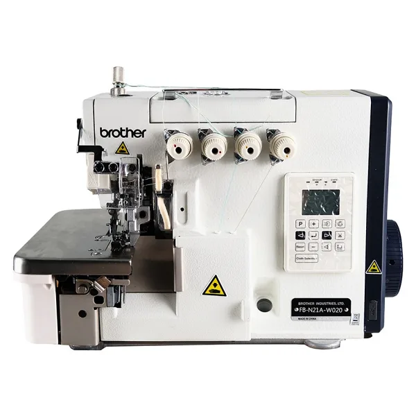 Brother Fb-n21a-w020 4 İplik Tam Otomatik Akıllı Elektrikli İplik Kesicili Overlok Makinası