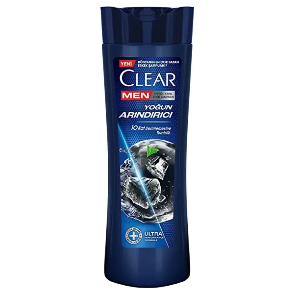 Clear Men Yoğun Arındırıcı 350 ml Kepek Şampuanı