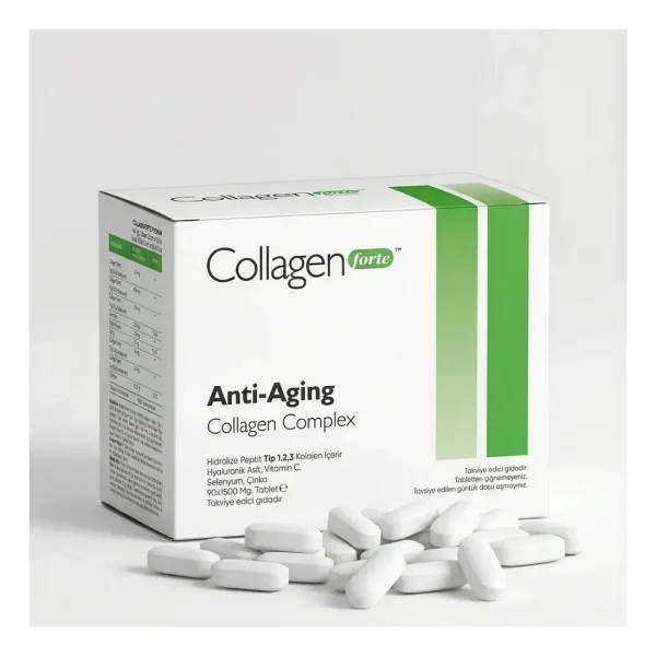 Collagen Forte Anti-Aging Collagen Complex 1500 mg 90 Tablet