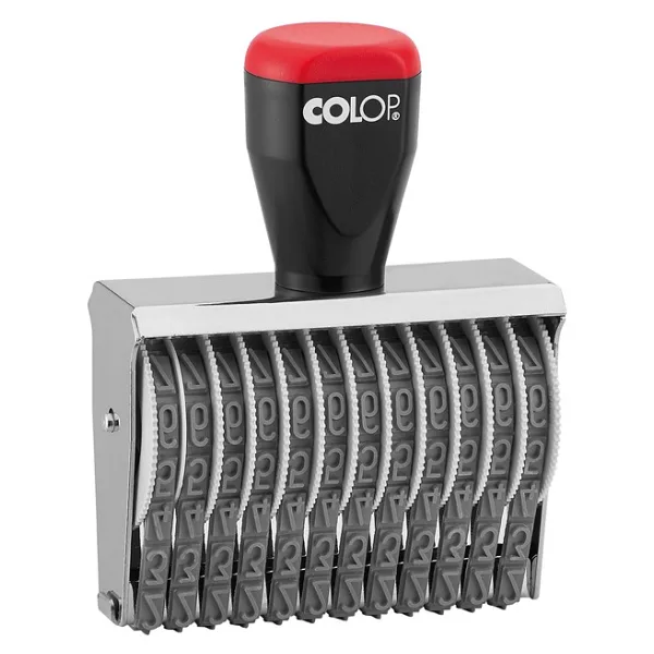 COLOP 09012 BANDLI NUMARATÖR - 9MM/12 HANELİ