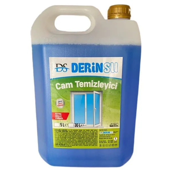 DERİNSU KİMYA Ds Cam Temizleyici 5 Lt