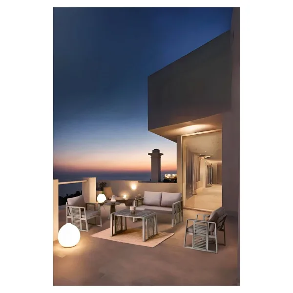 Erinöz Modena 2+1+1+Seramik Sehpa Bahçe & Balkon Takımı