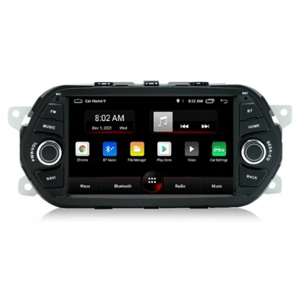 EXVOL FİAT EGEA ANDROİD MULTİMEDYA 4GB/64GB CARPLAY 7 İNC HD 2.5D IPS EKRAN KAMERA HEDİYELİ