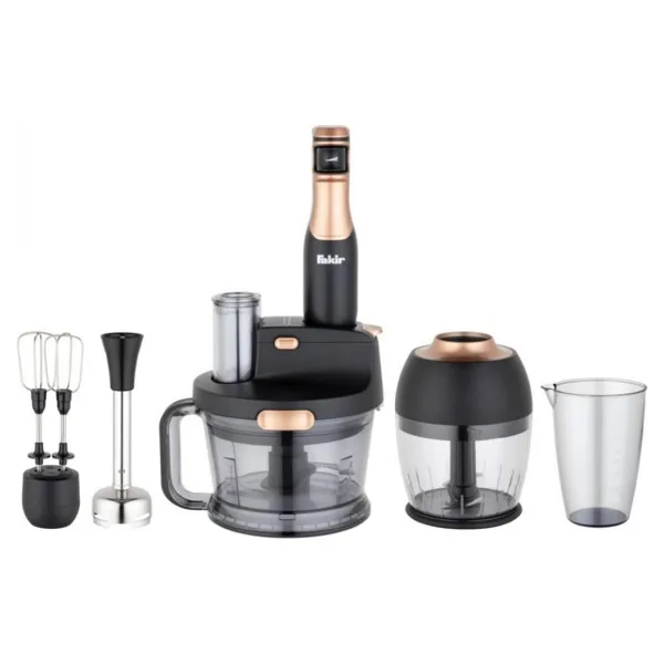 Fakir Speed Multi 1000 W Blender Seti Black Copper