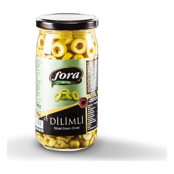 Fora Dilimli 160 gr Yeşil Zeytin