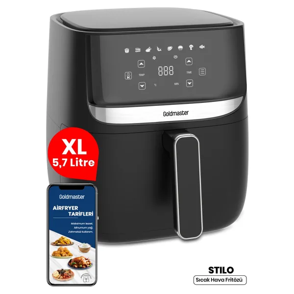 Goldmaster Stilo GM7421 5.7 lt Yağsız Fritöz
