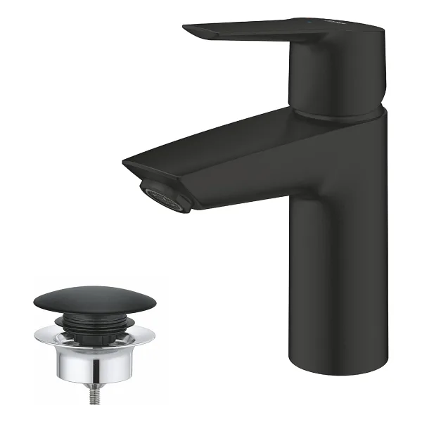 Grohe Start S 235512432 Mat Siyah Tek Kollu Lavabo Bataryası