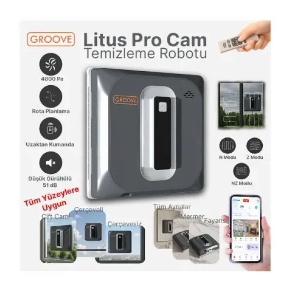 Groove Litus Pro Cam Silme Robotu