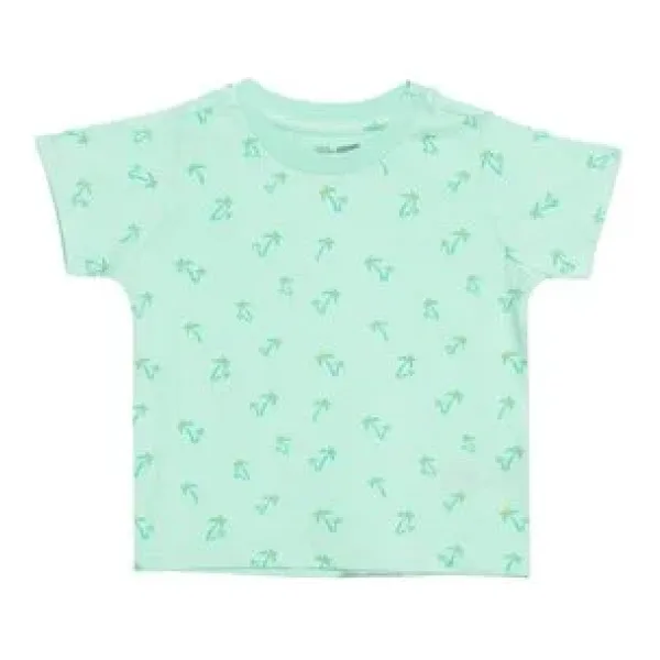 HelloBaby Basic Erkek Yaz Baskılı T-Shirt Erkek Bebek 4 Yaş