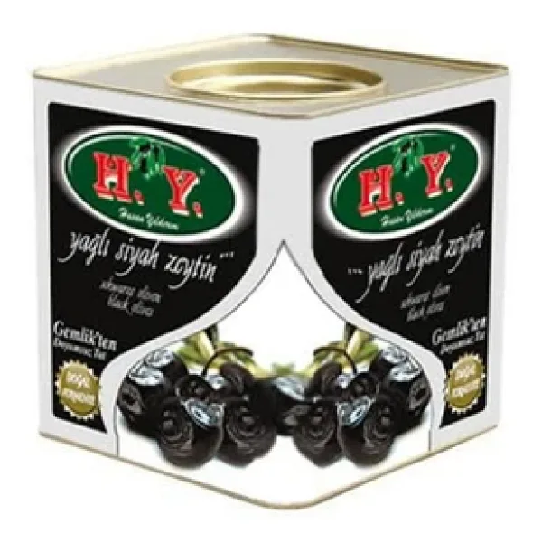 Hy Siyah Zeytin 10 Kg Teneke