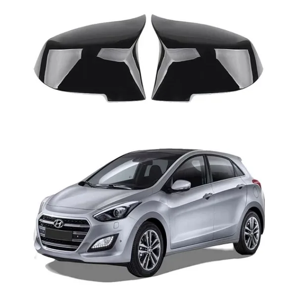 Hyundai İ30 12-18 Araca Özel Batman Yarasa Ayna Kapağı Pianoblack