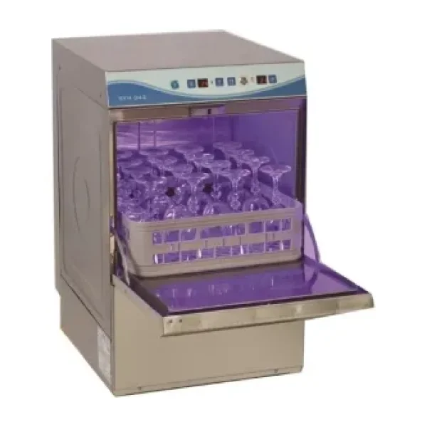 İnoksan INO-BYM042T Bardak yıkama Makinası, 600-800 Bardak/h, Tahliye ve Parlatıcı Pompalı