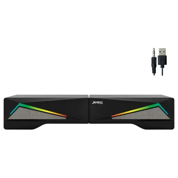 Jedel S-550 RGB Işıklı 2.0 Multimedia Hoparlör - Soundbar ve Oyuncu Hoparlörü