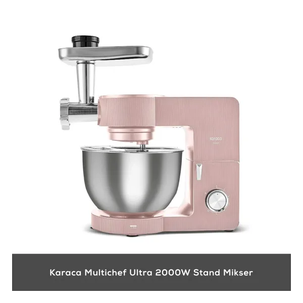Karaca Multichef Ultra 8 lt Rose Gold 2000 W Stand Mikser